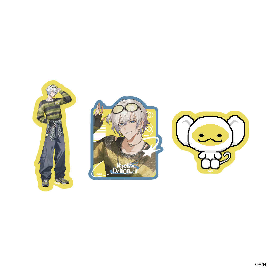 [Pre-order] Nijisanji 【BY THE HEARTBEAT】Sticker set