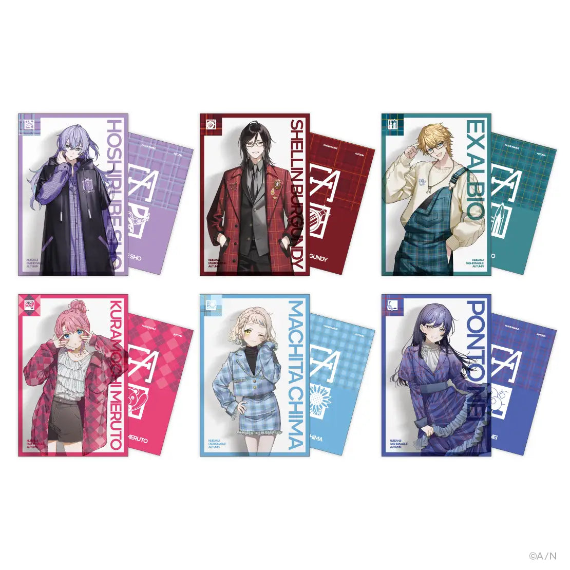 [In-stock] Nijisanj【Nijisanji Fashionable Autumn】Goods