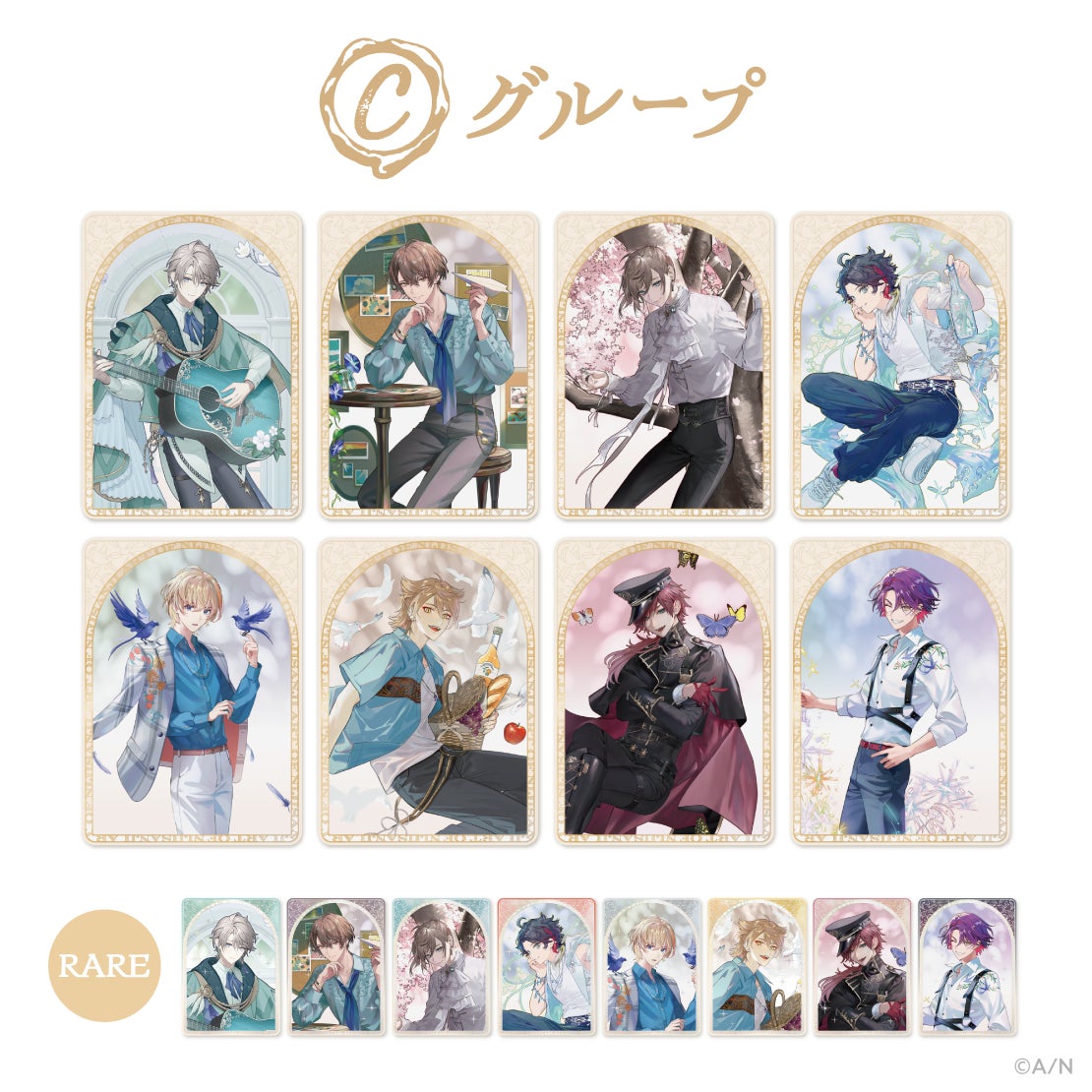 [In-stock] Nijisanji 【ART OF NIJISANJI 】mini card C