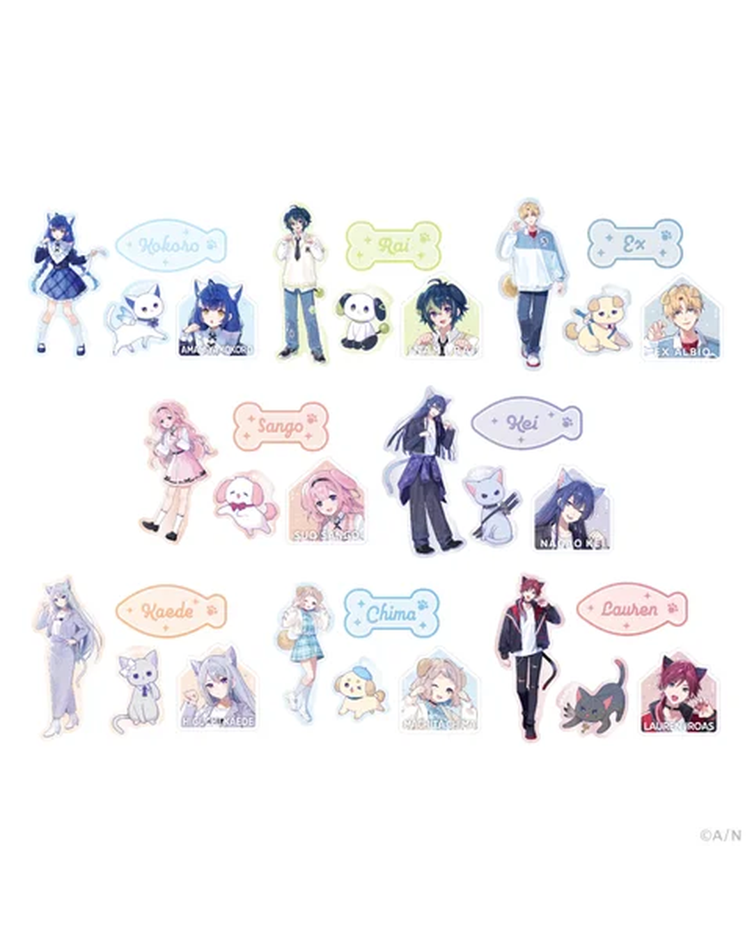 「預訂」Nijisanji【にじさんじ わんにゃんdays vol.2】Dog&cat days vol.2