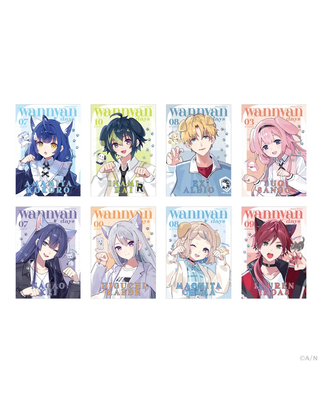 「預訂」Nijisanji【にじさんじ わんにゃんdays vol.2】Dog&cat days vol.2