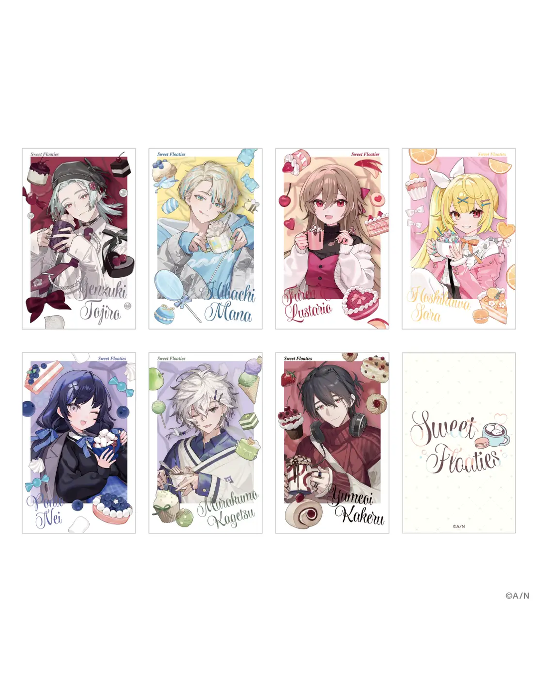 「預訂」Nijisanji [Sweet Floaties] 商品