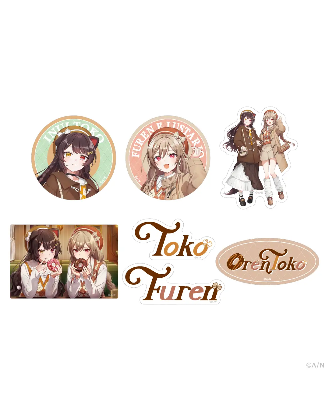 「預訂」Nijisanji 「OrenToko」周邊