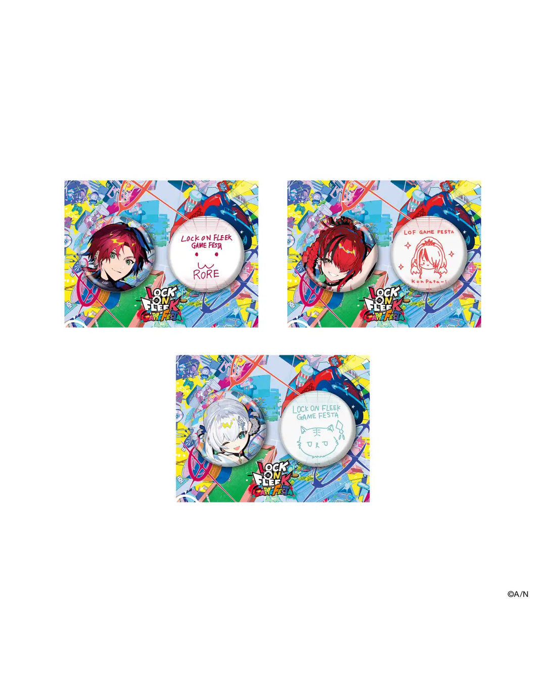 「預訂」Nijisanji [LOCK ON FLEEK GAME FESTA]