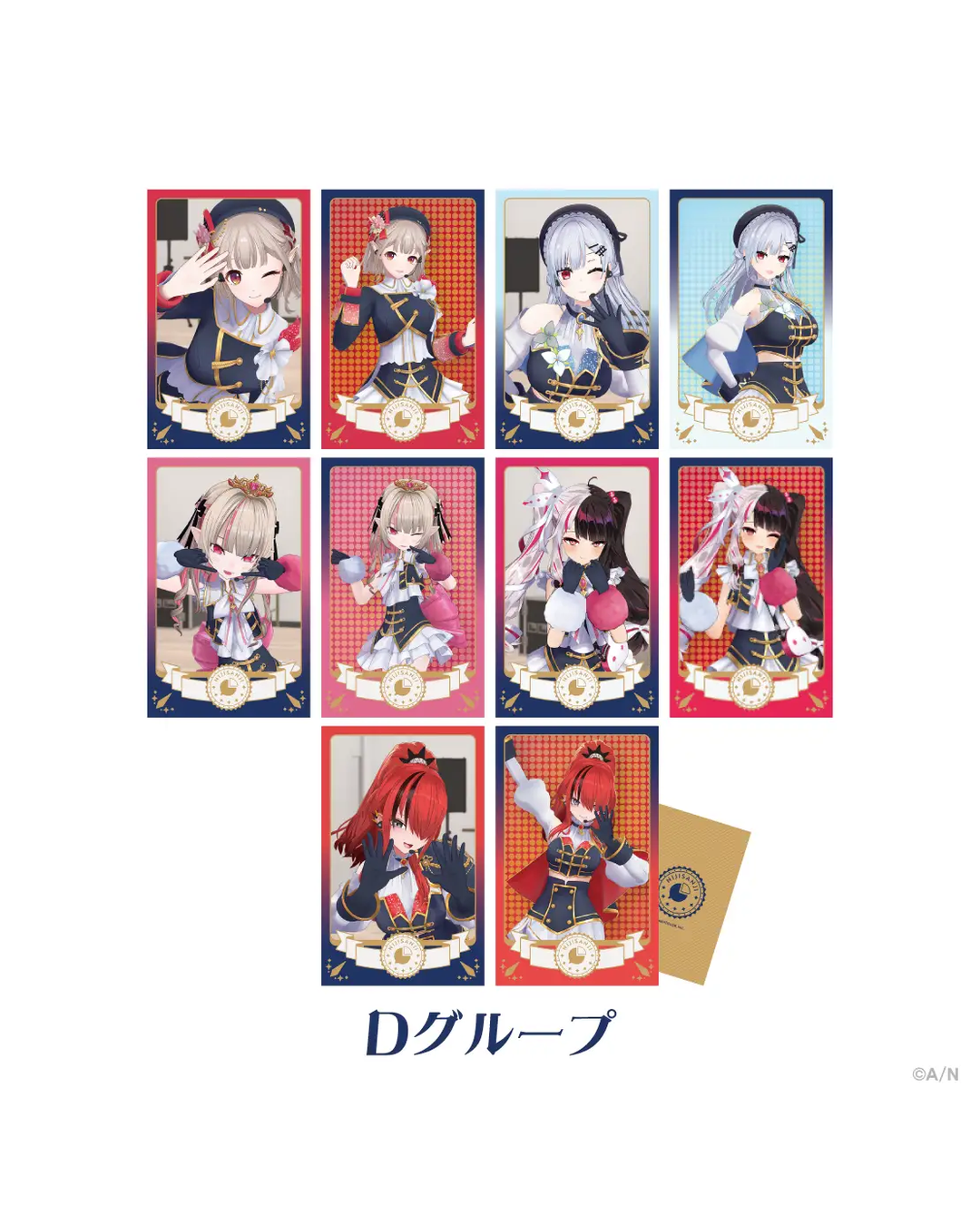 「預訂」Nijisanji [共通衣装3Dグッズ vol.3] 周邊