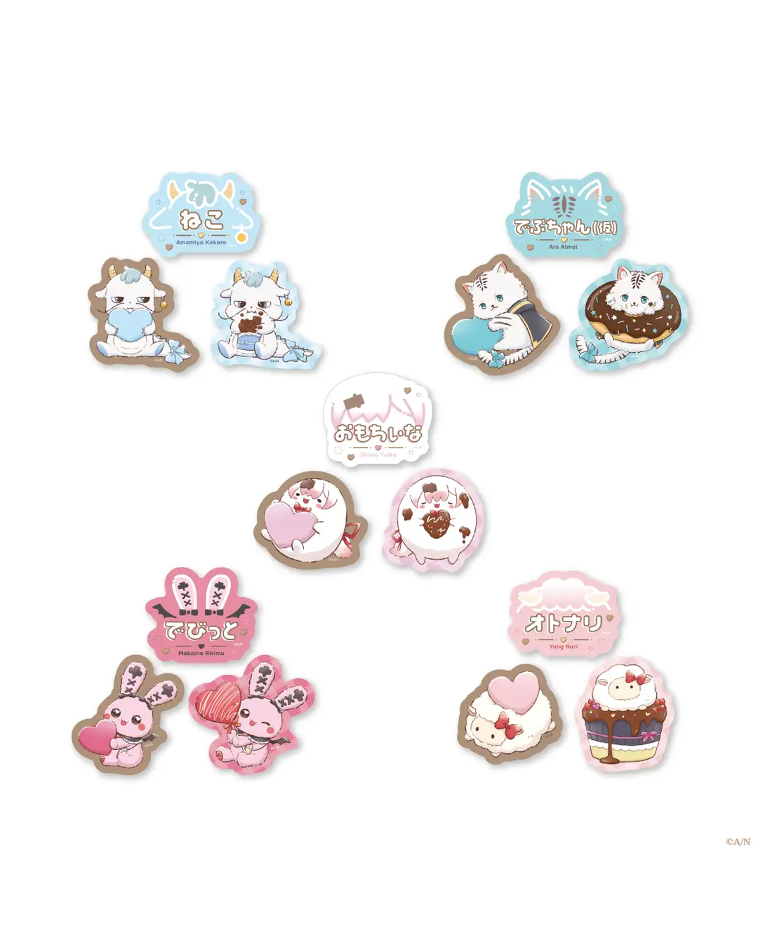 「預訂」Nijisanji [りとるばれんたいん] 小情人節 周邊