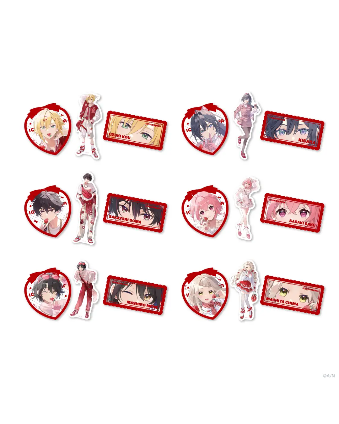 [pre-order] Nijisanji [Strawberry Mania] 