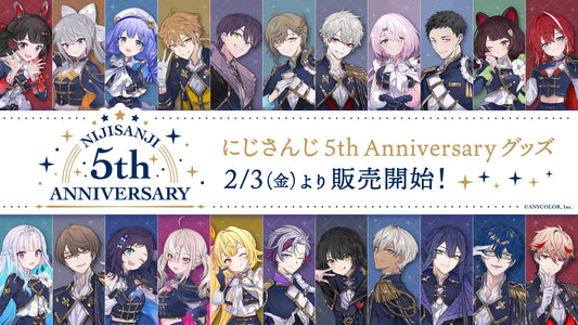 「現貨」Nijisanji にじさんじ 5th Anniversaryグッズ 亞克力鐘