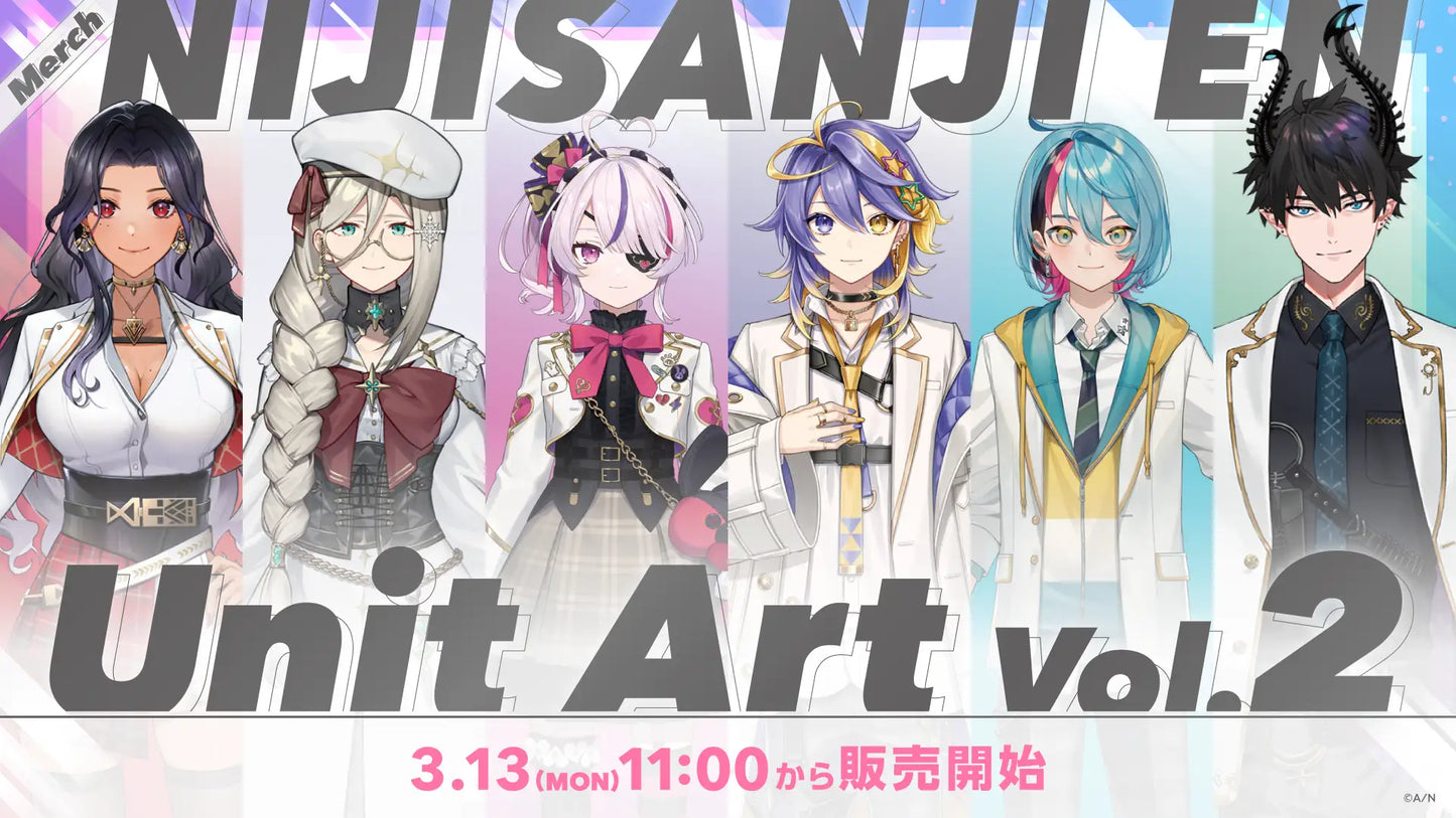  [In-stock]  NIJISANJI EN Unit Art Vol.2 [ILUNA]