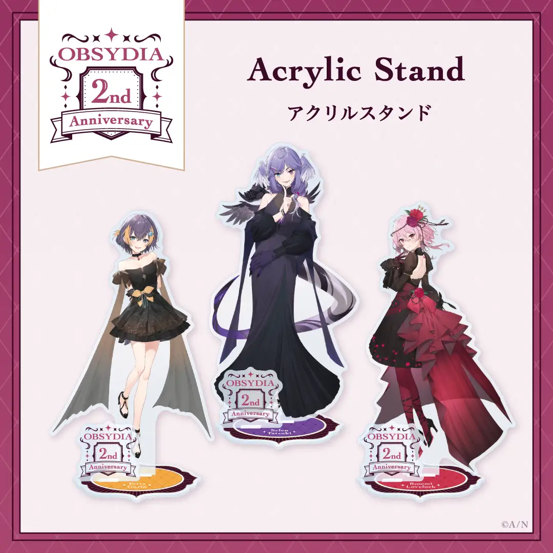 「現貨」NIJISANJI EN「OBSYDIA 2nd Anniversary」商品