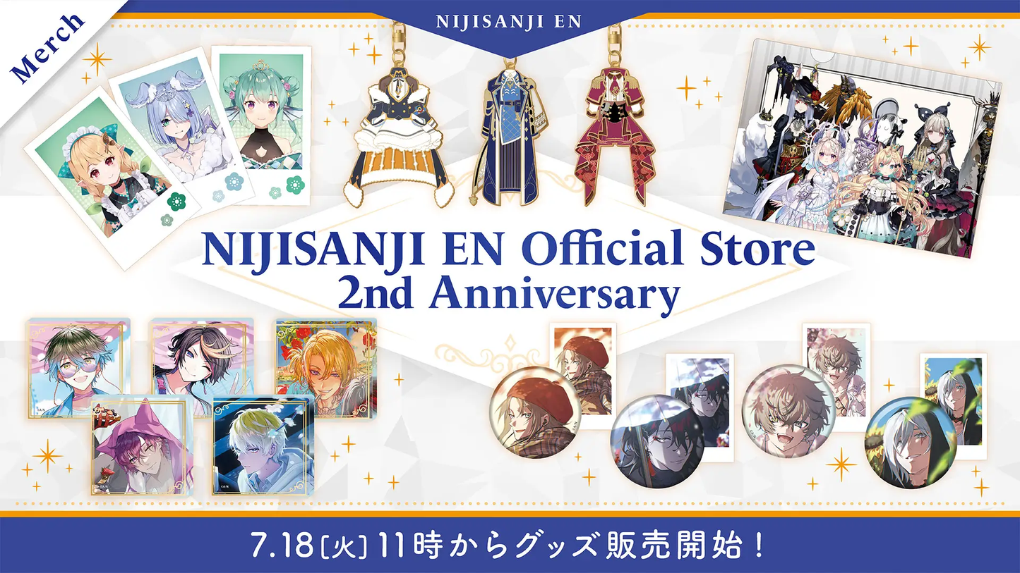 [In-stock]「NIJISANJI EN Official Store」2nd Anniversary Good