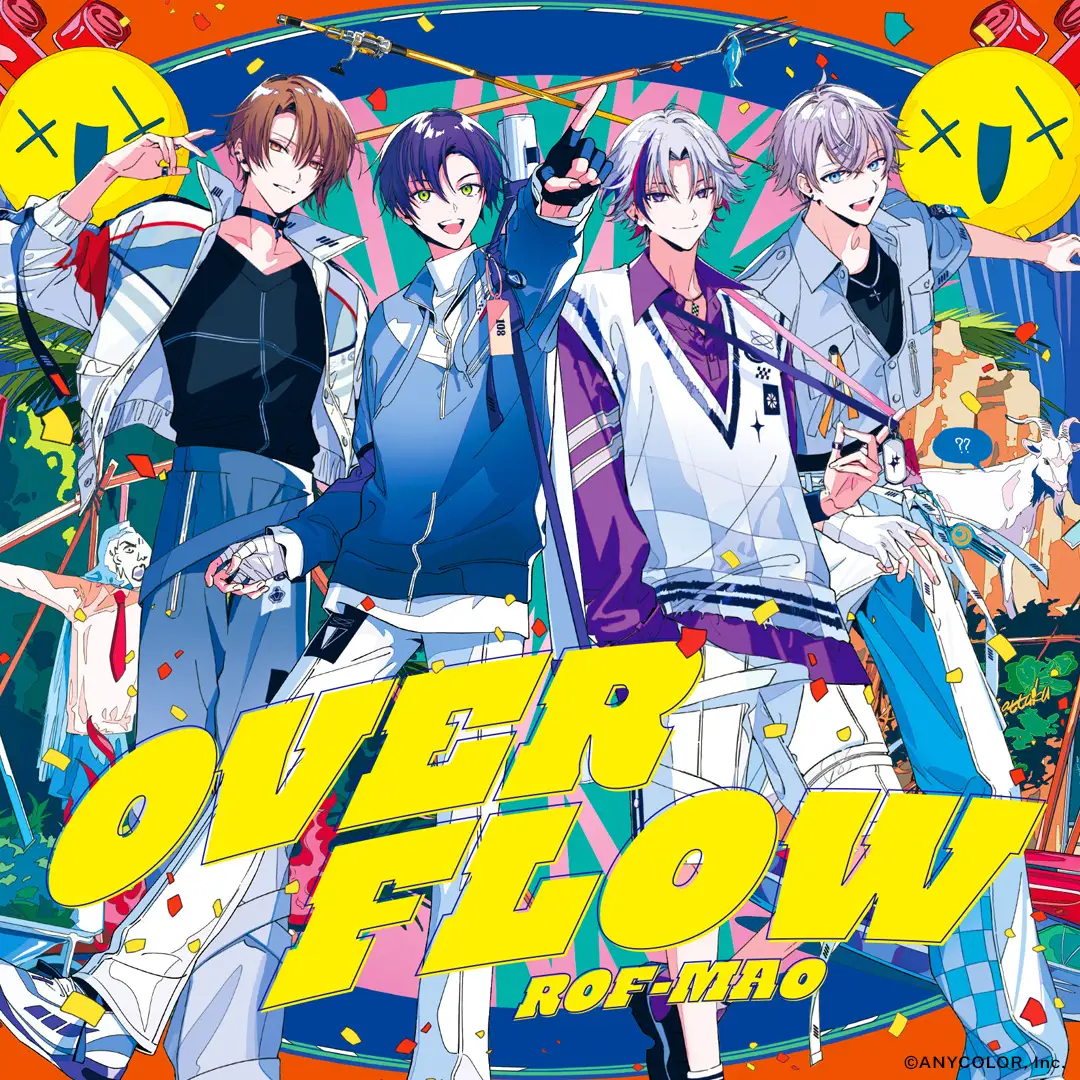 [In-stock]  "ROF-MAO" 1st FULL ALBUM "Overflow" CD