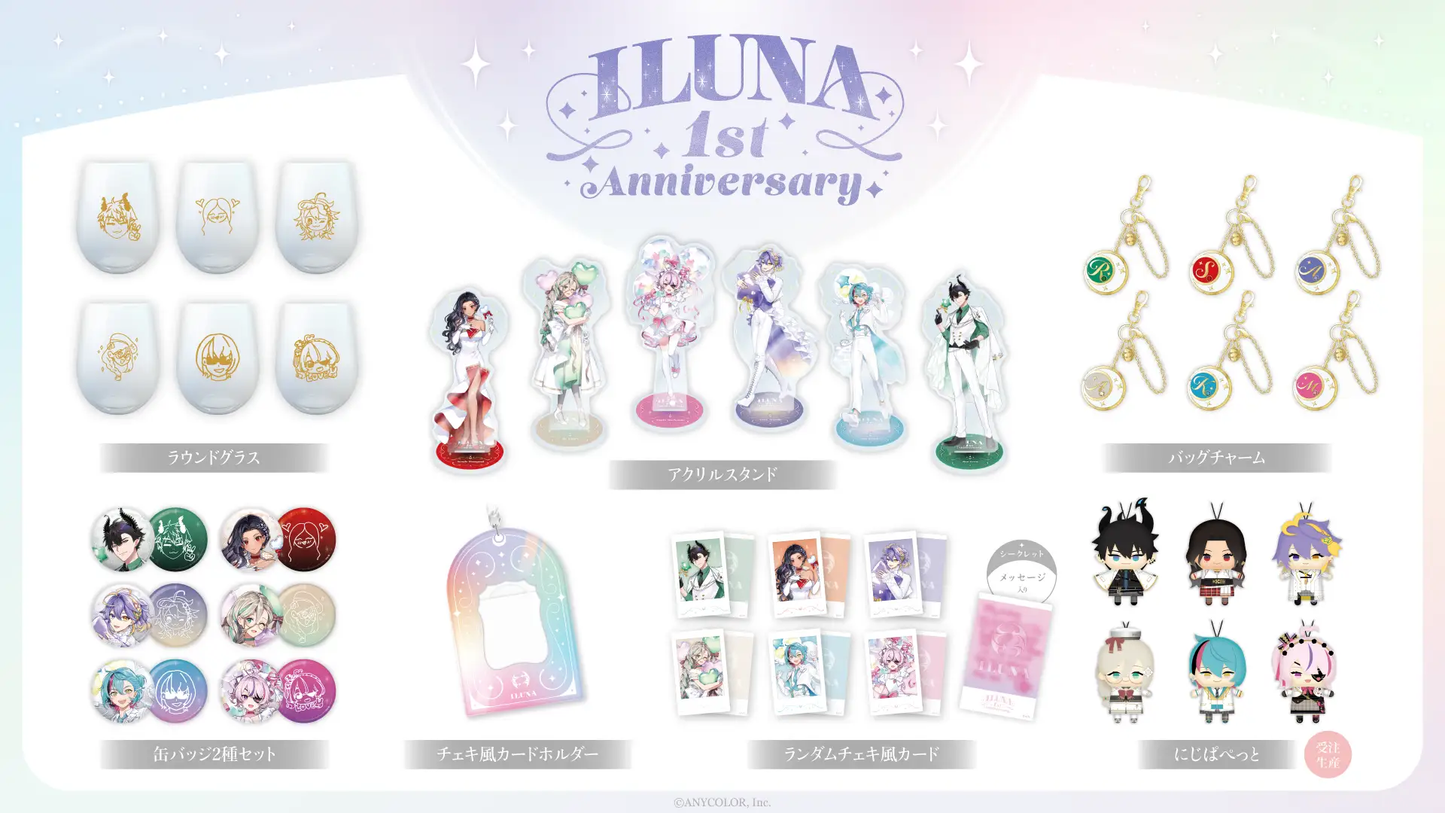 [In-stock]  NIJISANJI EN "ILUNA 1st Anniversary" Goods