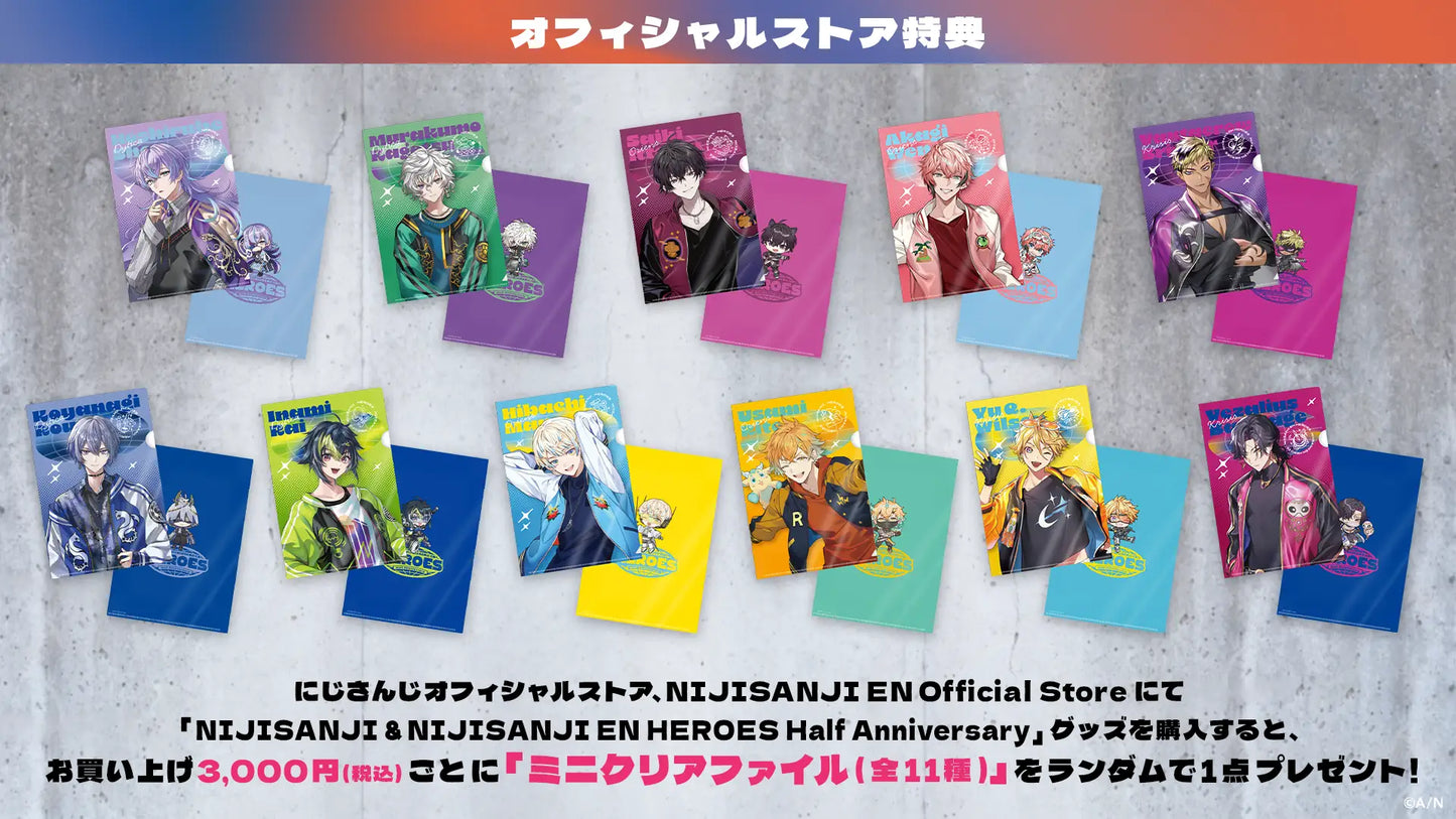 [In-stock] NIJISANJI & NIJISANJI EN HEROES Half Anniversary