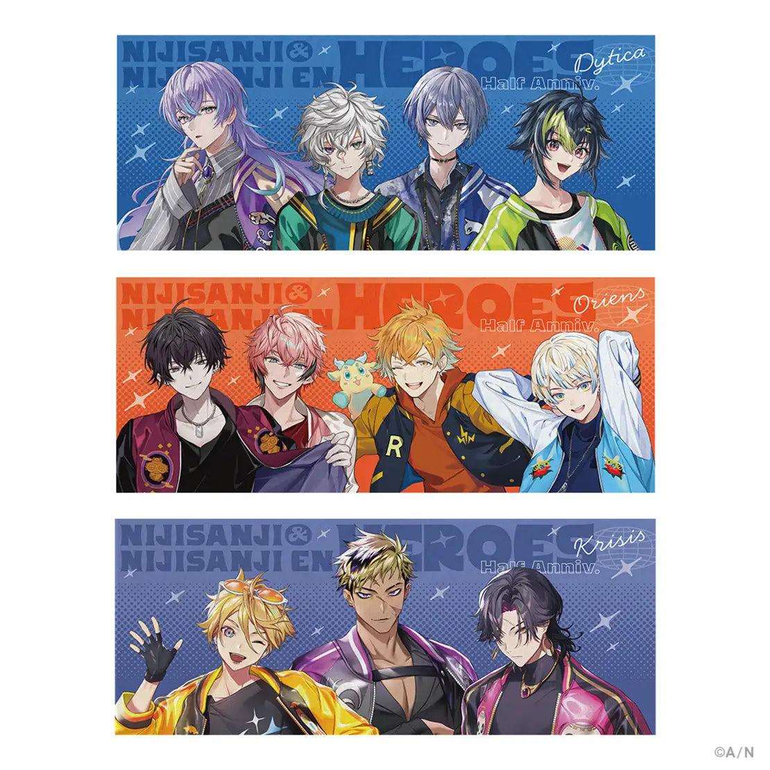 「現貨」 NIJISANJI ＆ NIJISANJI EN HEROES Half Anniversary
