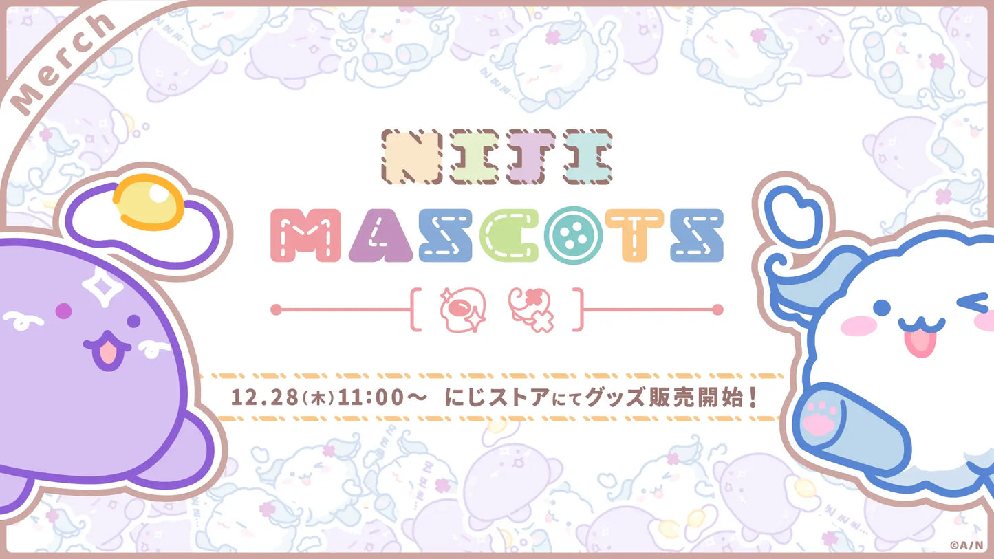 「現貨」Nijisanji 【NIJI Mascots】公仔- 浮奇・ヴィオレタ(Uki Violeta)