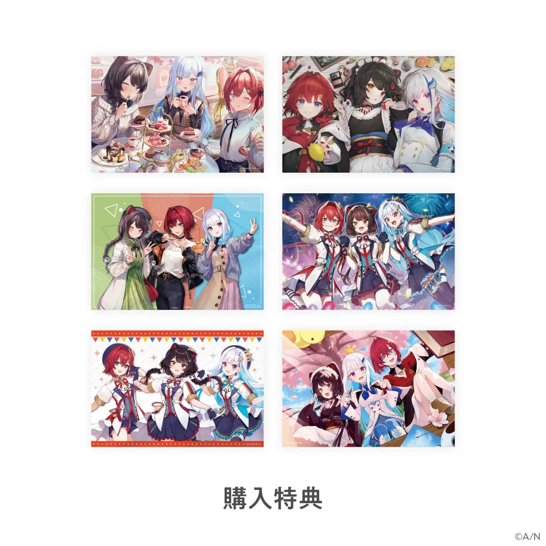 「現貨」Nijisanji 「さんばか 5th Anniversary」商品
