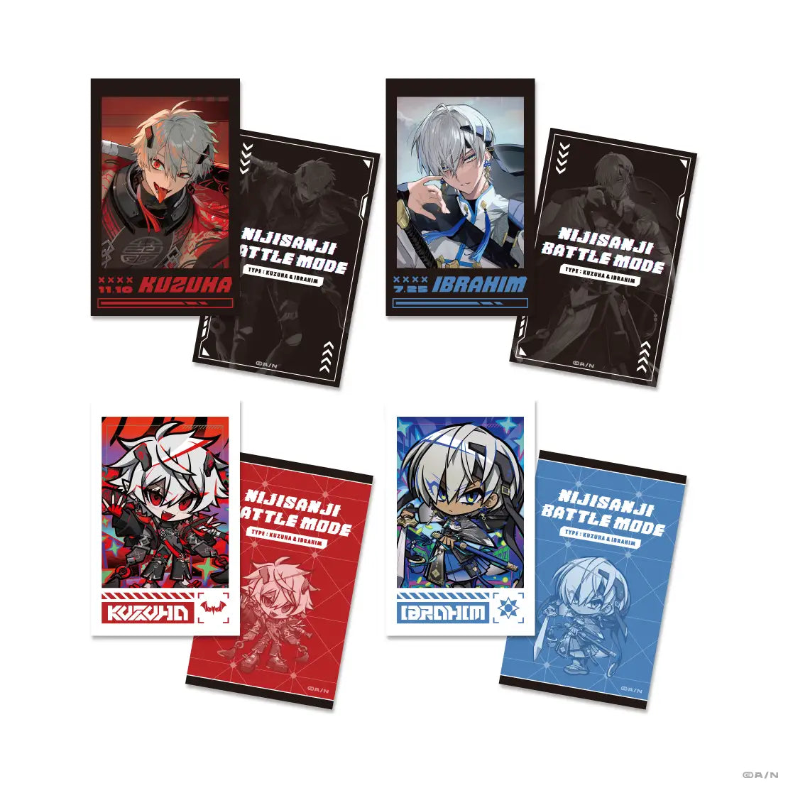 「現貨」Nijisanji 【NIJISANJI Battle Mode Type：Kuzuha＆Ibrahim】商品
