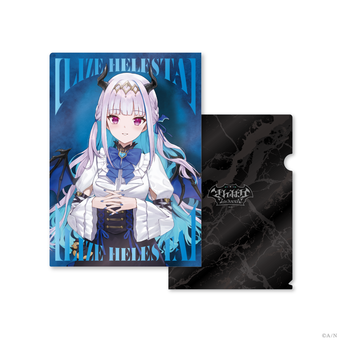 [預訂] Nijisanji 【さんばか 7th】箔押しクリアファイル (A4文件夾)