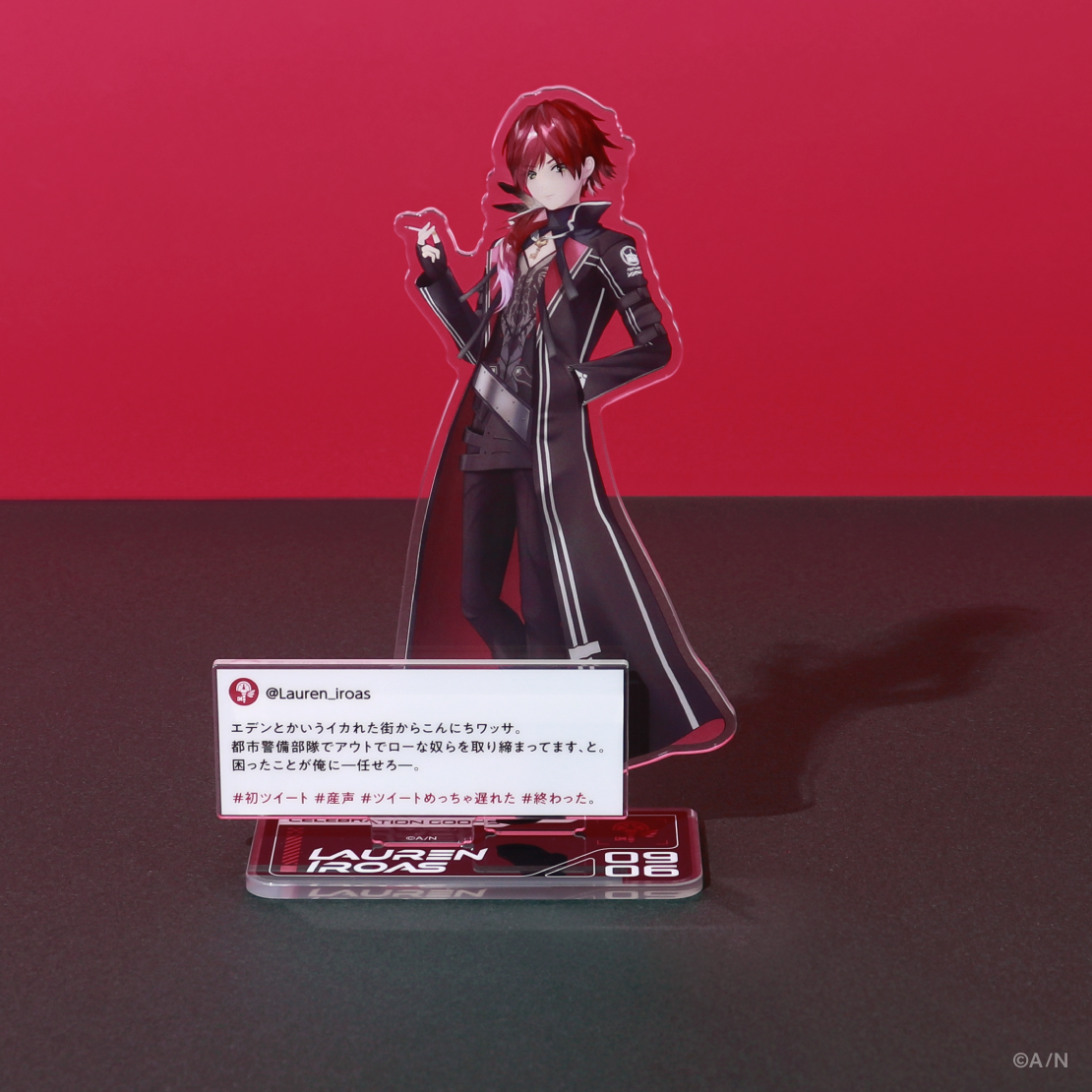 [預訂] Nijisanji 【Lauren Iroas Celebration Goods】ボイスアクリルスタンド (音聲壓克力立牌)