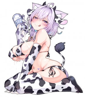 【C107】猫又おかゆ・牛ビキニアクリルスタンド（すごろく堂）