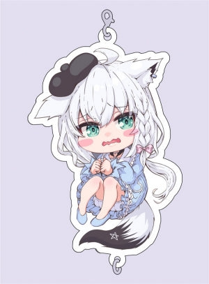 【C107】白上フブキ【連結アクリルキーホルダー】（すごろく堂）