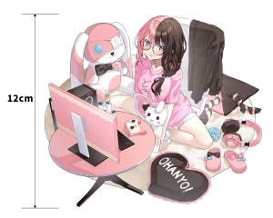 橘ひなの　私服眼鏡　アクリルスタンド（ぼるめてうす）