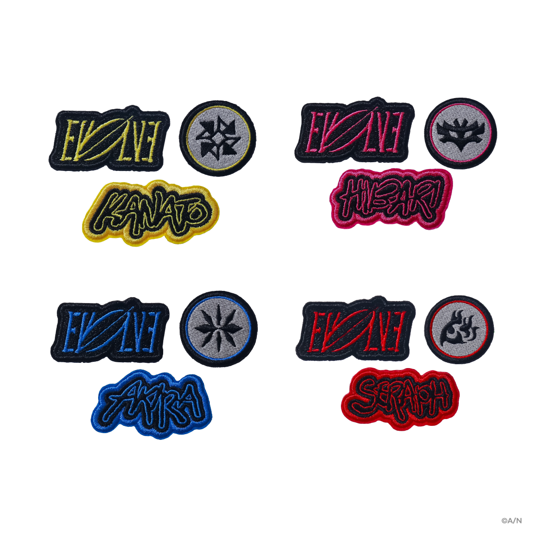 [Pre-order] Nijisanji 【VOLTACTION 2nd LIVE】ワッペンバッジセット (Badge Set)
