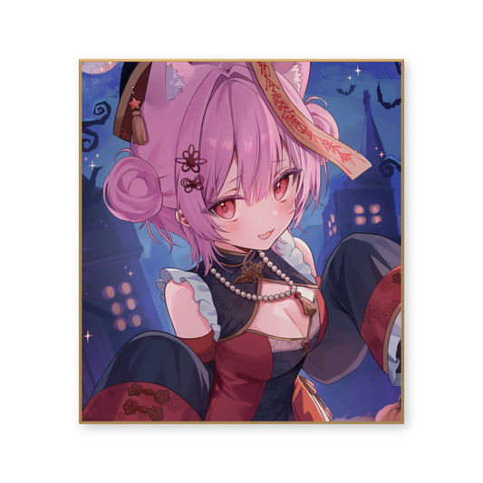 「預訂」 Vtuber みけねこ(mikeneko)  萬聖節限定殭屍衣裝☆色紙