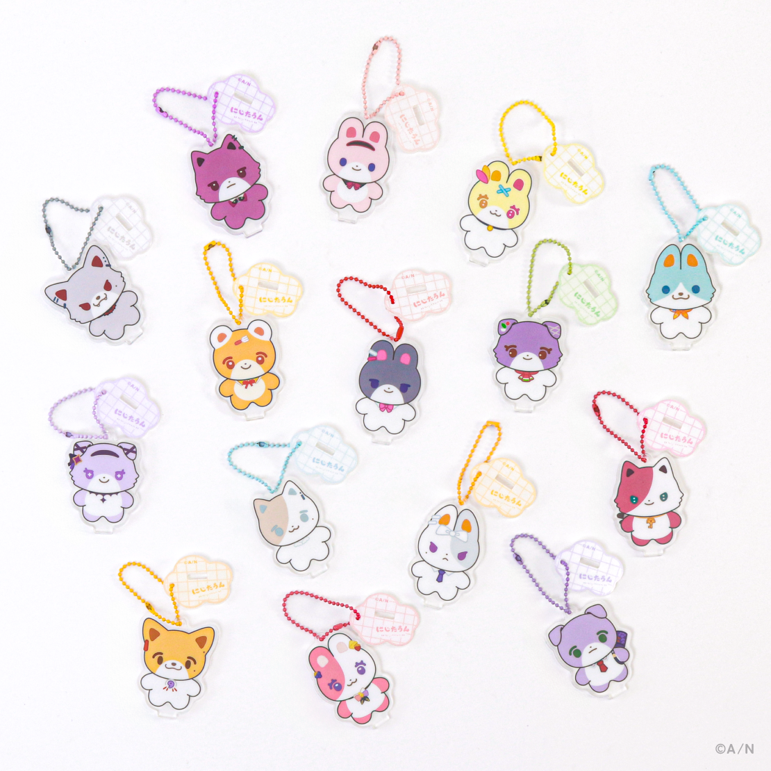 [Pre-order] Nijisanji 【にじたうんぐっず いち】Acrylic Standee Keychain