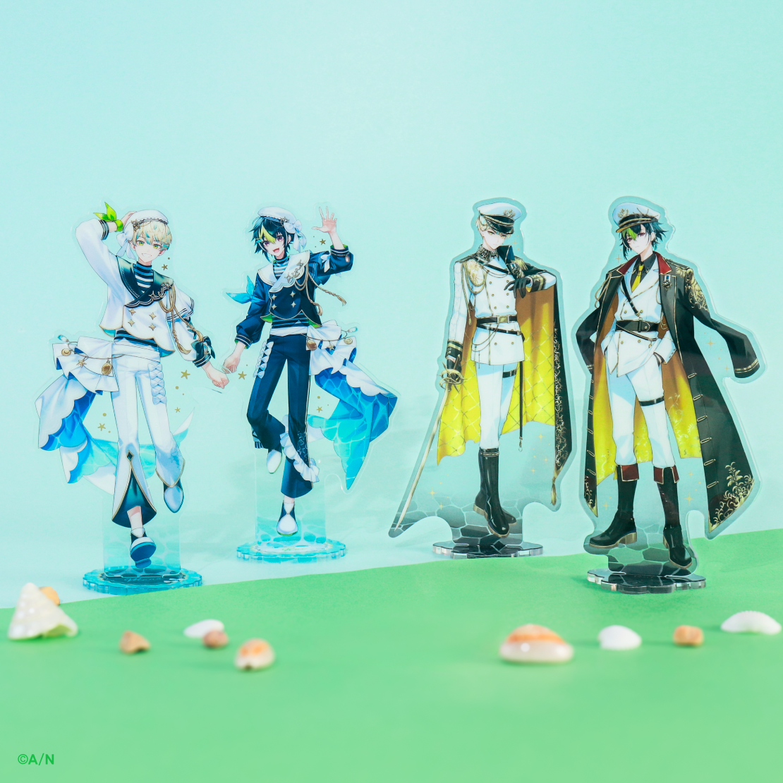 [Pre-order] Nijisanji 【THE BOOM】Gold Foil Acrylic Standee