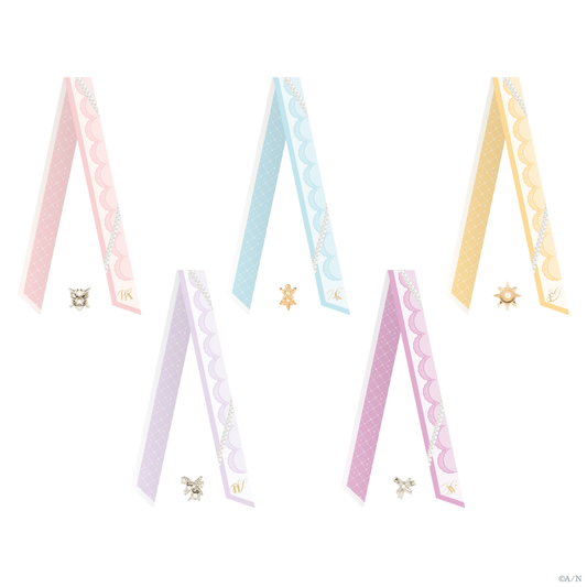 [預訂] Nijisanji 【Luminous Marriage】リボンスカーフ＆スカーフアクセサリー(蝴蝶結圍巾&圍巾飾品)