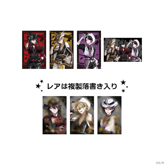 [Pre-order] Nijisanji 【Luxiem WILDWEST】Random Polaroid-style cards