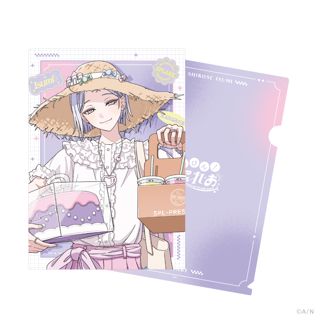 [預訂] Nijisanji 【ぽっぴん！すぷれあ】クリアファイル (A4file)