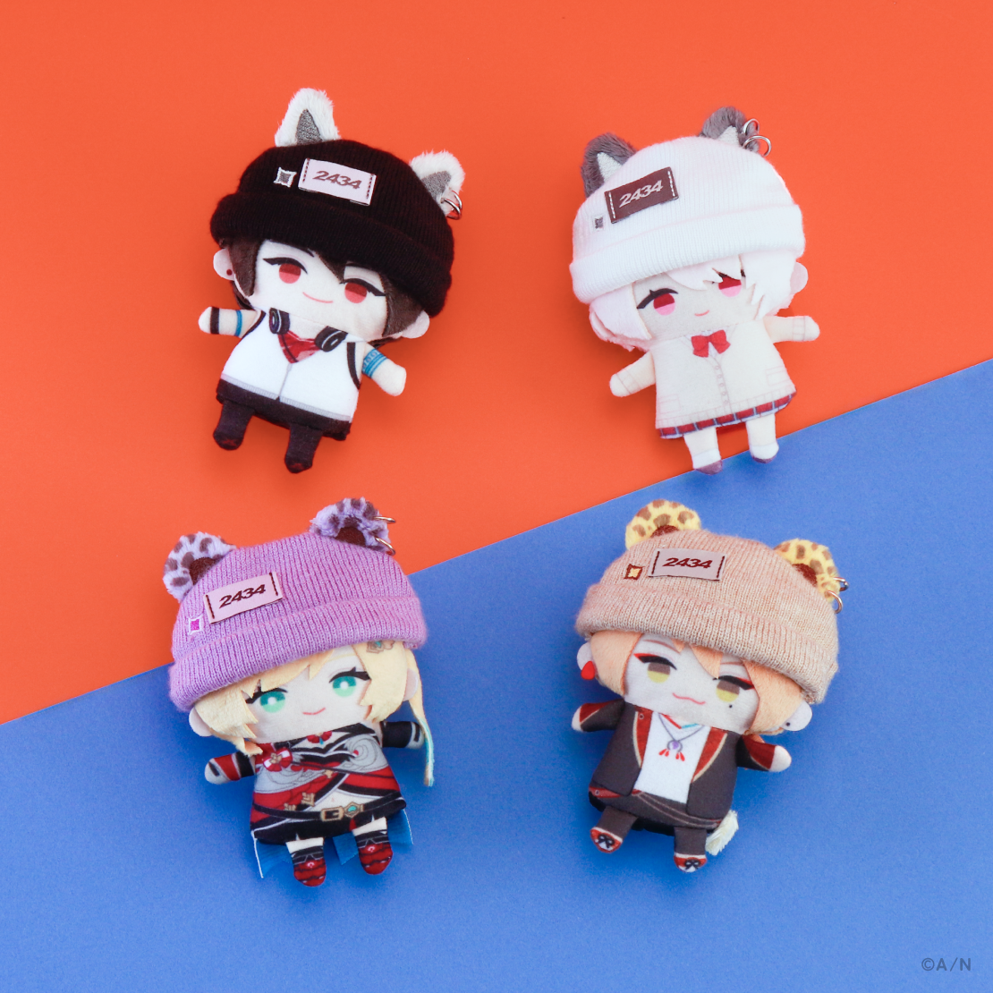 [Pre-order] Nijisanji 【がおがおぷれいやー】Knit Hat(Doll Clothes use)