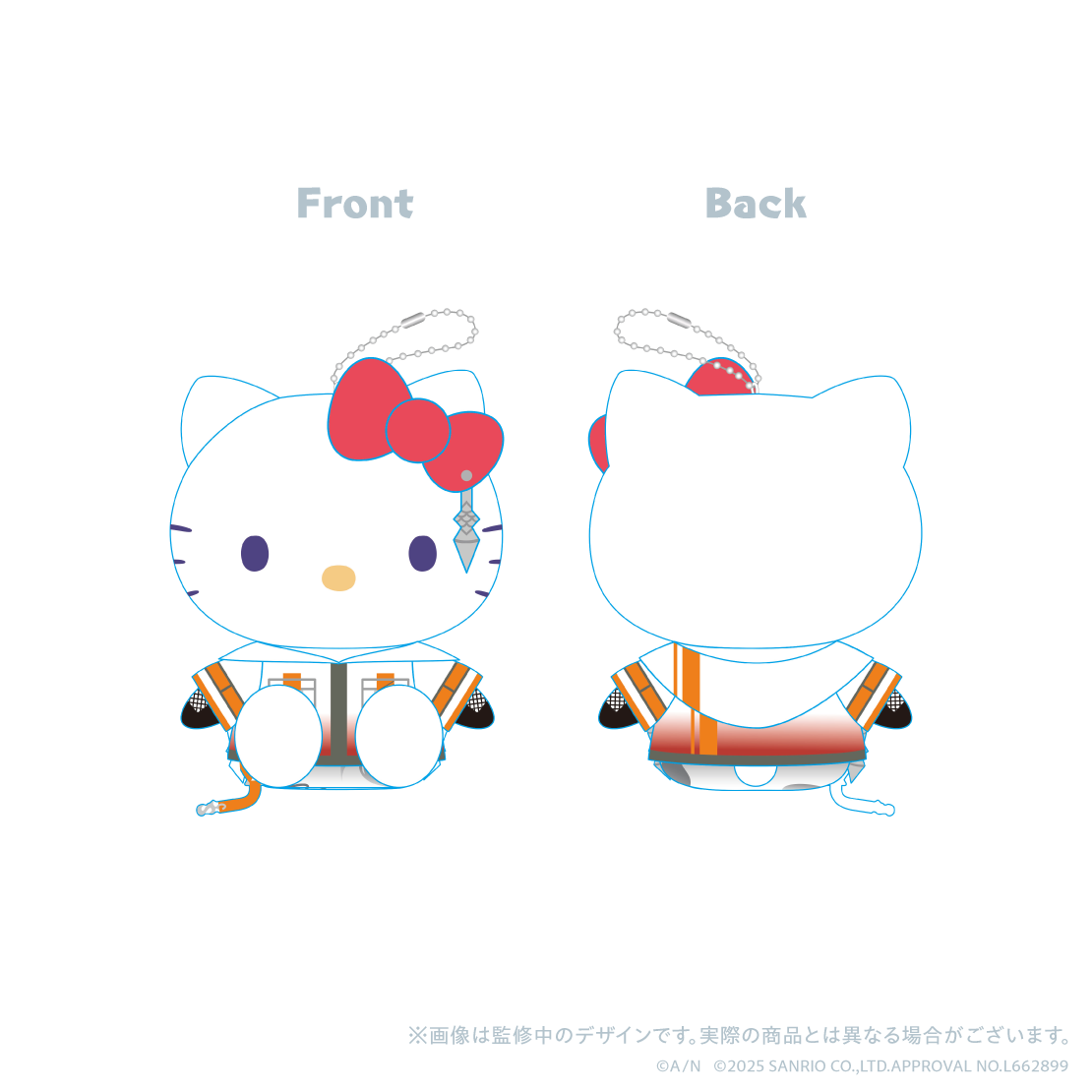 [Pre-order] Nijisanji 【3SKM×サンリオキャラクターズ】Plushie