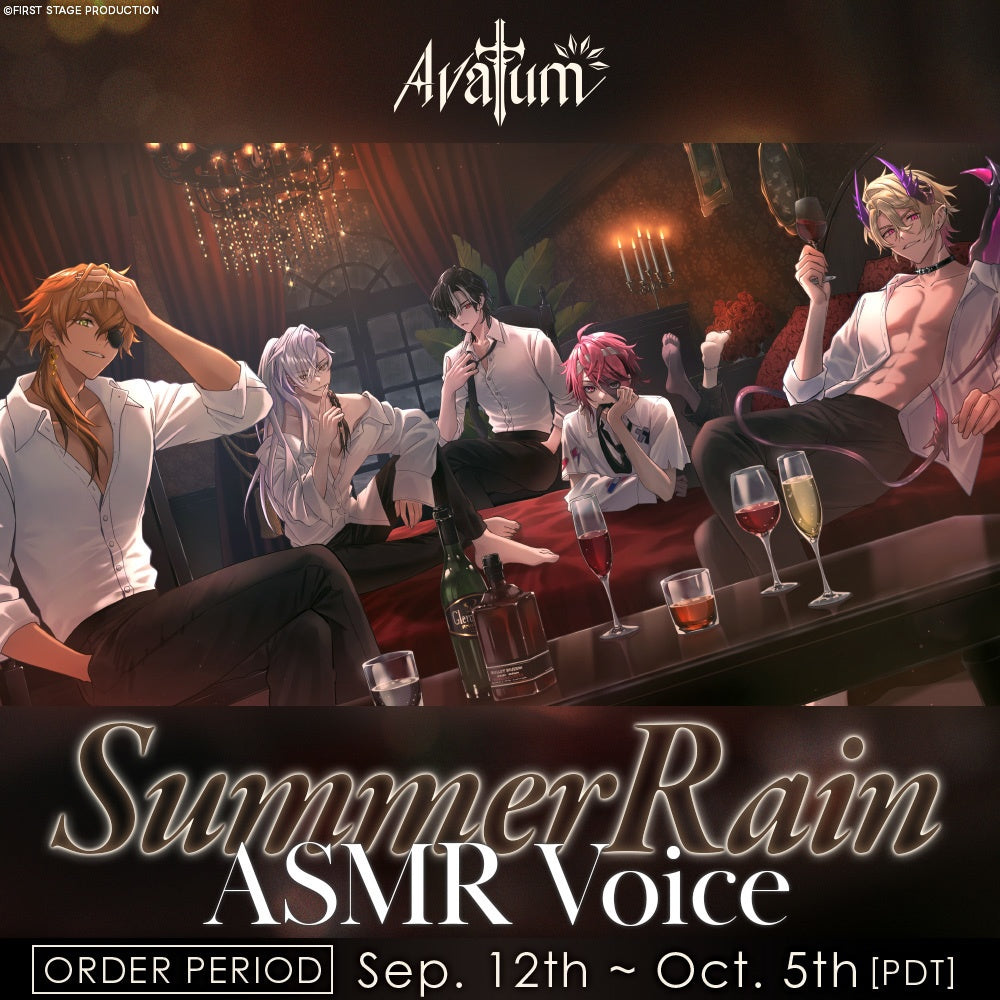 「預訂」FIRST STAGE PRODUCTION EN Summer Rain ASMR Voice Pack - Avallum / Ravanis