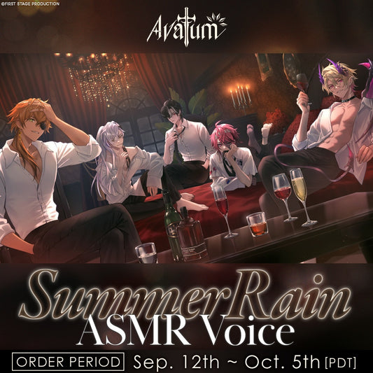 「預訂」FIRST STAGE PRODUCTION EN Summer Rain ASMR Voice Pack - Avallum / Ravanis