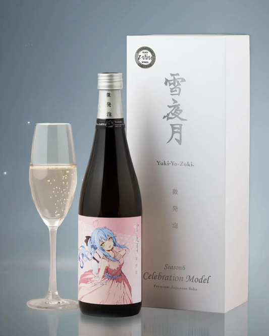 「預訂」Hololive x 明利酒類 大吟醸 雪夜月 『ALC.13% 微発泡 雪夜月 Celebration Model』酒 (只運送香港)