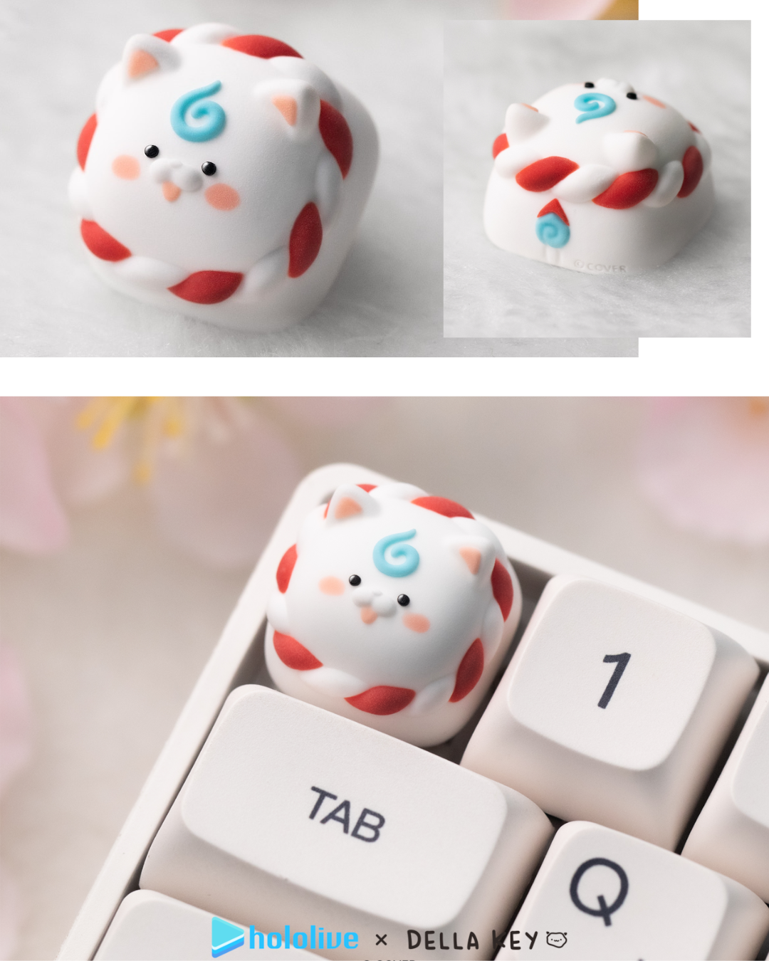 [pre-order] hololive さくらみこ(Sakura Miko) x Della key - Keycaps