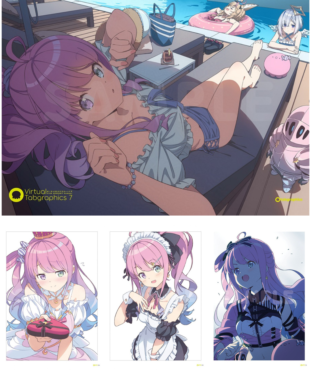 [C106代購] Virtual Tabgraphics 7 (かんざきひろ / 姫森ルーナ  原設擔當) - 同人本[Fanart]