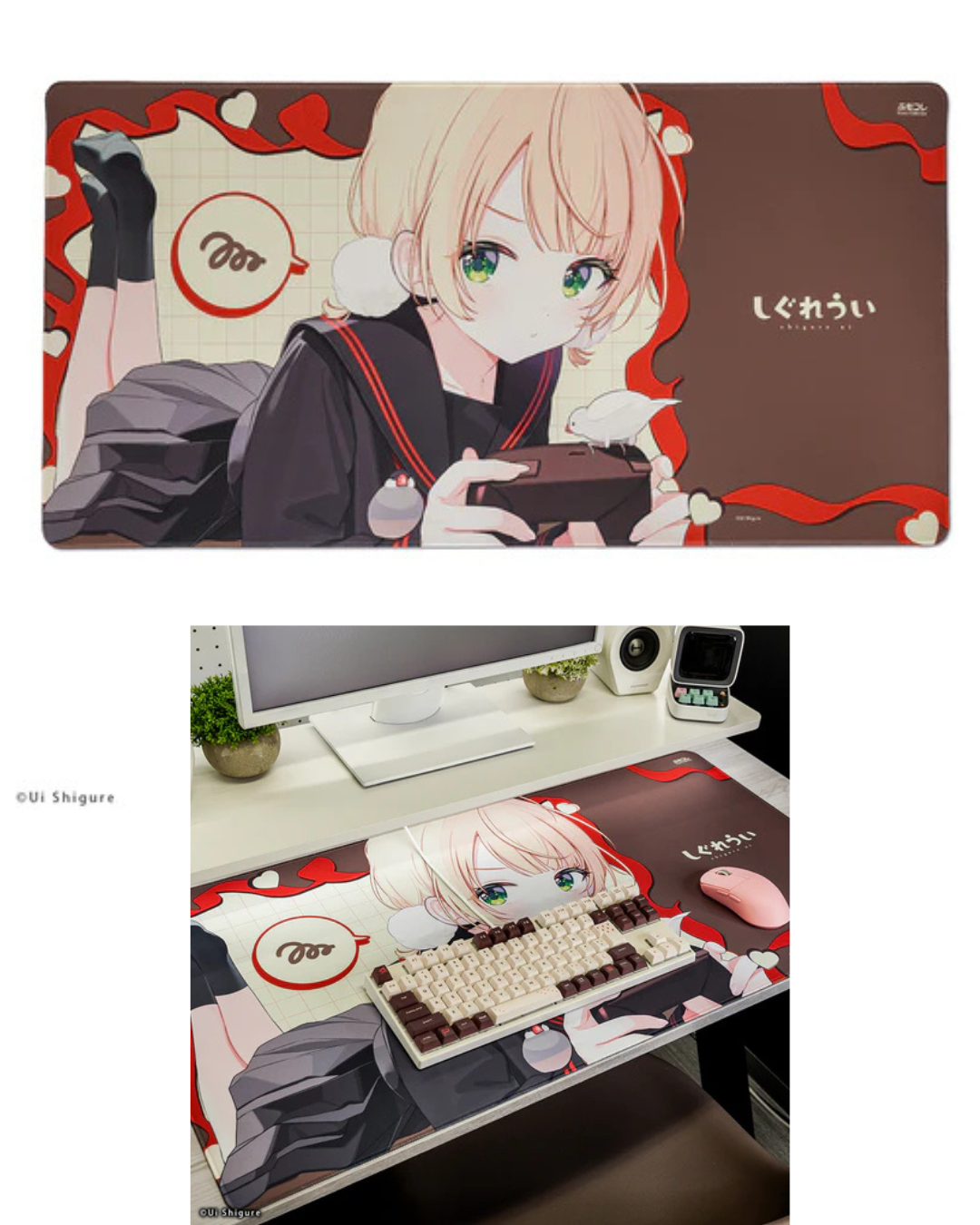 「預訂」しぐれうい (時雨羽衣) x ふもコレ(Fumo Collection) - Keyboard 周邊