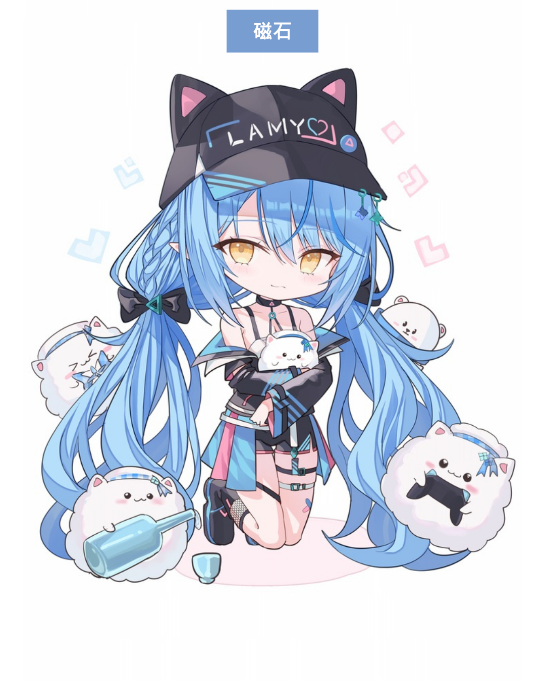 [pre-order] [C107] hololive 同人 通販限定周邊 (リン☆ユウ / 雪花ラミィ 原設擔當)