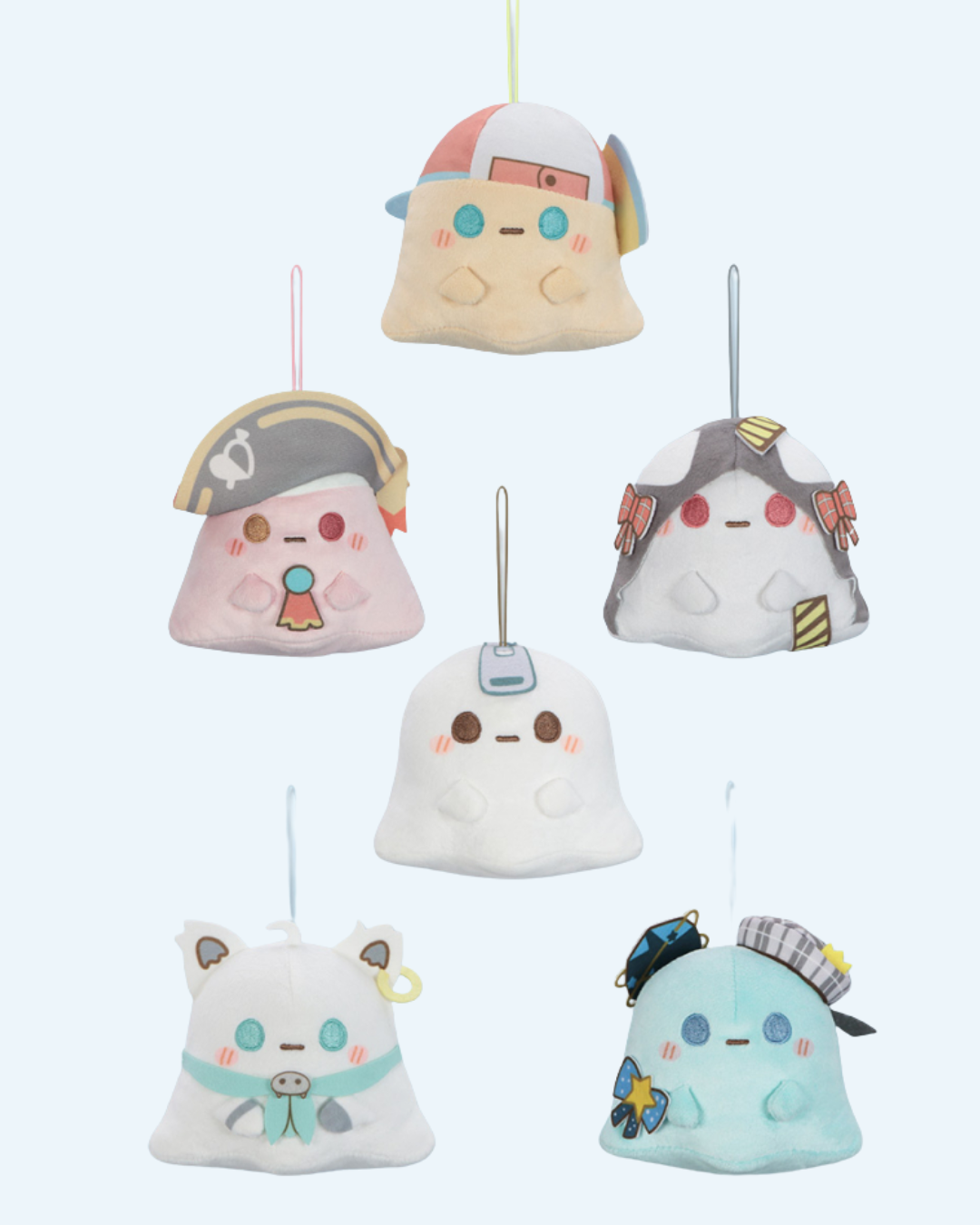 [Pre-order] Hololive [もちぽよちゃん Vol.1] Cushion / Plushie KeyChain [Prize Figure]