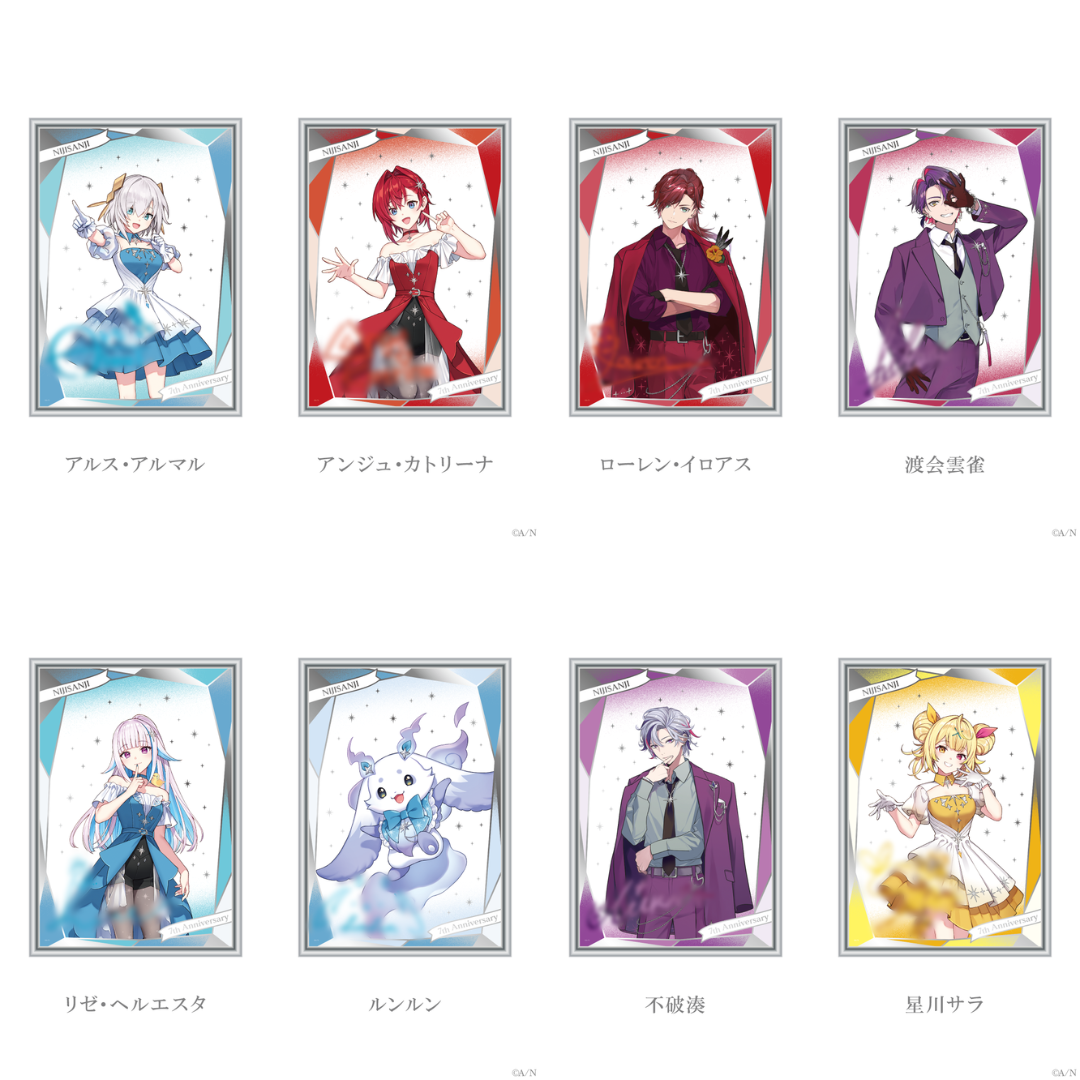 [pre-order] Nijisanji 【Nijisanji 7th Anniversary】part3 - Half-width Tapestry /Mini gift set /Mirror acrylic board
