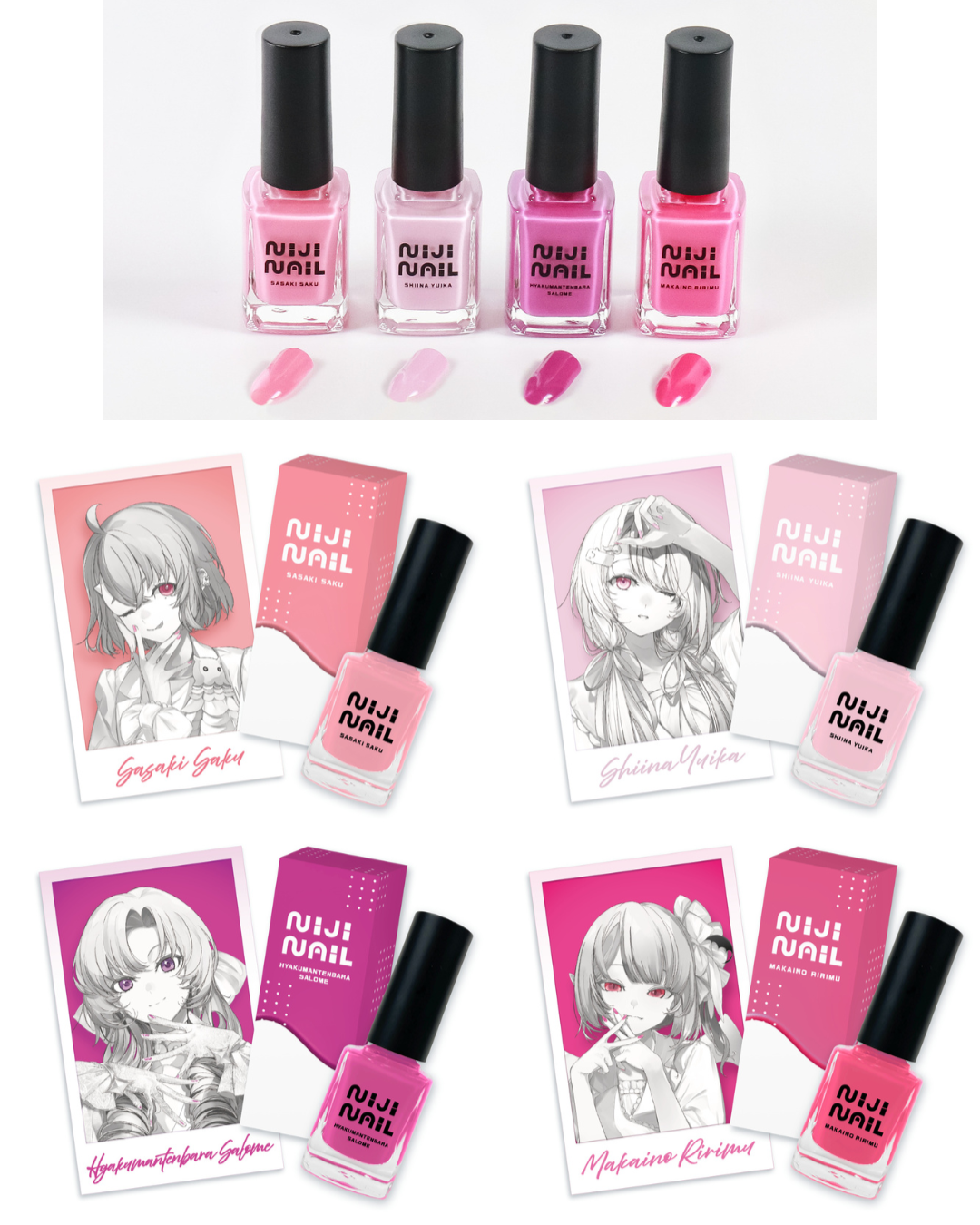  [pre-order] Nijisanji  Nail Polish [re-sale]
