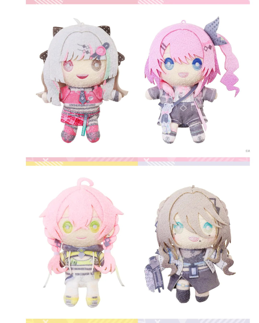 「預訂」Nijisanji [にじぬいコンセプトシリーズ vol.1] にじぬい 概念系列vol.1 公仔