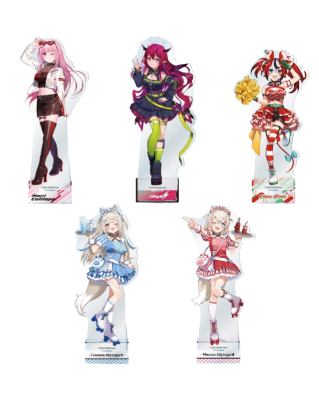 [pre-order] hololive EN x FamilyMart - A5 File set /  Acrylic Stand /KeyChain
