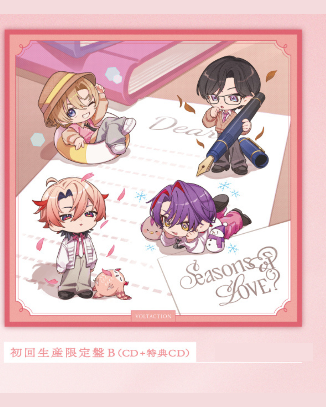  [pre-order] Nijisanji VOLTACTION 2nd Mini Album『Seasons of LOVE？』CD
