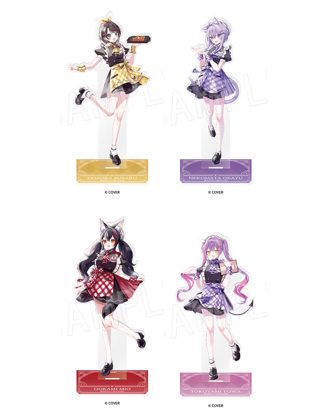 「預訂」hololive 常MOS x いきなり！ステーキ 通販周邊